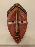 African mask lwalwa ethnic group congo congo 609 drum 35 4728