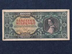 Post-war inflation series (1945-1946) 100000 milpengő banknote 1946 (id64996)