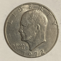 Eisenhower Dollár 3,8 cm USA 1 dollár 1972 (2)