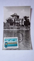 xvii. Women's Rowing European Championship tata 1970. - Old postcard with stamped stamp