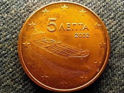 Görögország 5 euro cent 2002 UNC (id59952)