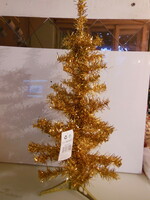 Christmas tree - new - 68 x 30 cm - dark gold - beautiful - elegant - German