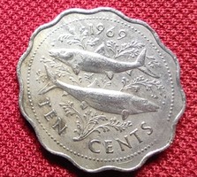 Bahama szigetek 1969. 10 cent