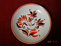 Ravenclaw porcelain wall plate, with a rooster pattern, diameter 14.8 cm. He has! Jokai.