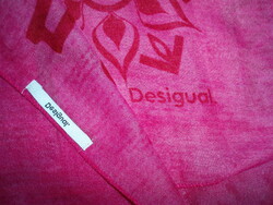 Vintage DESIGUAL nagy  csipkés sál