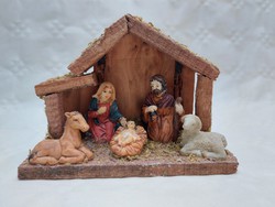 Christmas nativity manger decoration