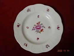Herend porcelain cake plate, diameter 16.5 cm. He has! Jokai.