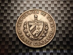 Kuba 20 centavo, 1968 José Martí