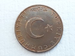 Turkey 10 kurus 1974 coin - Turkish 10 kurus 1974 foreign coin