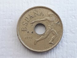 Spanyolország 25 PTAS 1991 érme - Spanyol 25 Pesetas, Pezeta XXV Nyári Olimpiai Játékok Barcelona 92