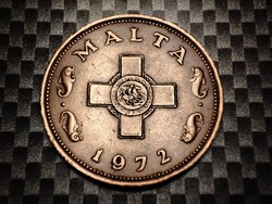 Málta 1 cent, 1972