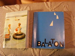 2 db Balaton leporello képek