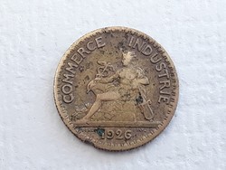 France 50 centimes 1926 coin - French 50 cent 1926 foreign coin