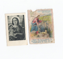 2 db bélyeg Szentkép - imakép