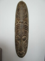 Wooden wall mask 49 cm