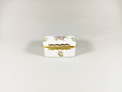 Herendi, viktória (vbo) pattern jewelry box, perfect! (B118)