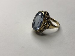 Antik kék köves gyűrű