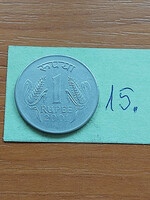 INDIA 1 RÚPIA 2001 diamond: (B, Bombay, Mumbay) Rozsdamentes acél  15