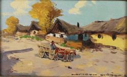 György Németh painting