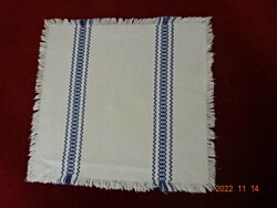 Cotton napkin with blue pattern. Size: 30 x 30 cm. He has! Jokai.