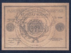Magyarország 200 Korona 1918 Fantázia bankjegy (id64675)