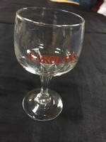 Carolans felirattal likőrös talpas üveg pohár (302)