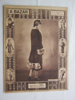 A BAZÁR 1926 január újság női divat magazin