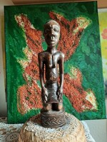 African wooden sculpture, second half of the 20th century, as far as I know, East Africa - a rare piece