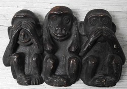 A Három bölcs majom - Nem látok, nem hallok, nem szólok