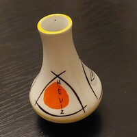 Retro small vase - with hot water inscription