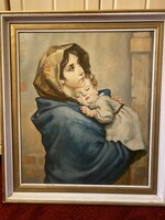 Festmény a gyermek Jézusról