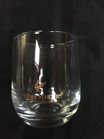 Glass cup with Remy Martin inscription