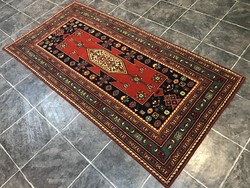 Soproni perzsa mintás szőnyeg - Tisztítva, 100 x 200 cm