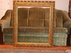 Florentine-style beautiful frame with external dimensions of 106 x 93 cm, in excellent condition