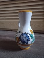 Hand-painted folk ceramics, spout, jug 16cm