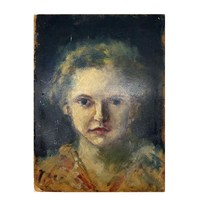 Hans am Ende - nek tulajdonított: Kislány portréja  : Kislány portréja    (F315)