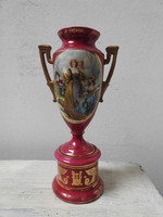 Neapolitan cup vase with mythological pattern