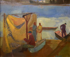 Bazsonyi gold (1928 - 2011) fishermen
