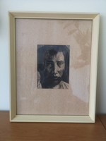 MÉSZÁROS LAJOS (1925-1971) ÖNARCKÉP Keret nélkül!