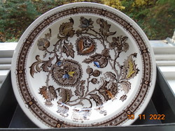 Neoreneszánsz JACOBEAN mintával mély tányér az angol Ridgway cégtől 22 cm