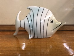 Hollóházi Art deco hal Koczor Sándor tervei alapján.