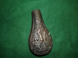 XVIII. századi réz (hiányos) lőporpalack