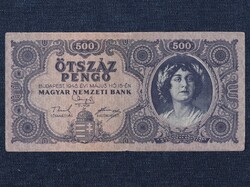 Háború utáni inflációs sorozat (1945-1946) 500 Pengő bankjegy 1945  (id50442)