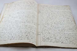 Manuscript Tzobonya noble family history 1744-1853 special piece!