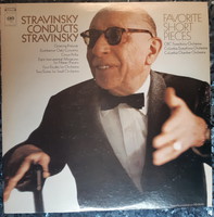 Stravinsky conducts stravinsky lp vinyl record vinyl