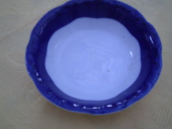POMPADUR típusú szegélyezett porcelán salátás tálka 14x4 cm.
