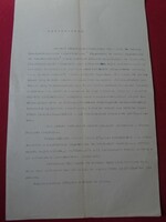 DEL013.2  Nyilatkozat ZAGYVARÓNA (Salgótarján) Herczog Gyula 1908