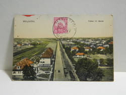 1930 Mátyásföld Fokker úti részlet városkép képeslap