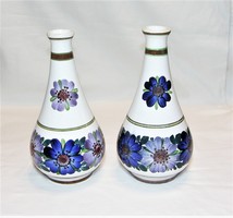 Kispesti kézi festésű váza pár