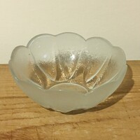 Glass compote bowl